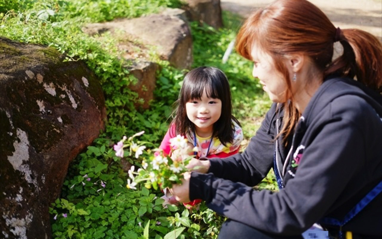 【花々】施設内は花や月桃など植物がたくさん♡